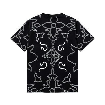 250305 New high quality deranged printed T-shirts