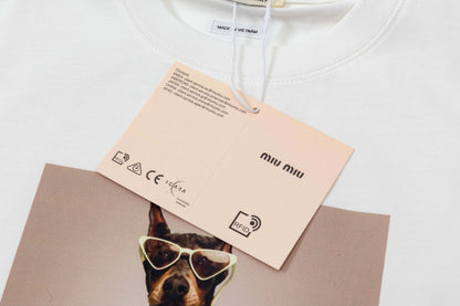 250305 New high quality printed dog T-shirt