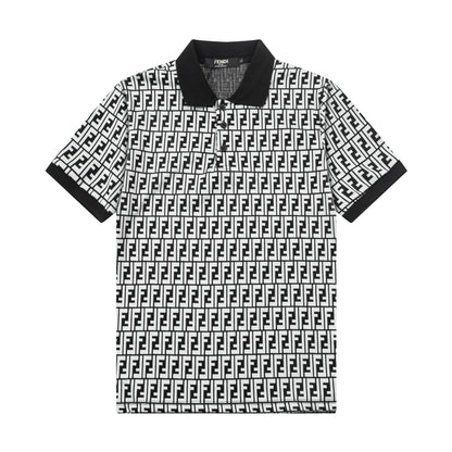 250305 New high quality jacquard fabric POLO shirt