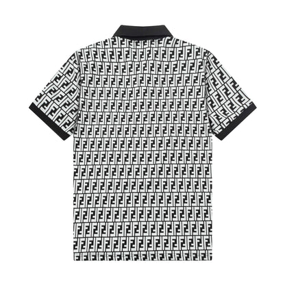 250305 New high quality jacquard fabric POLO shirt
