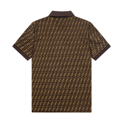 250305 New high quality jacquard fabric POLO shirt