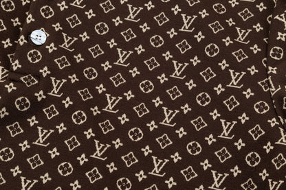 250305 New high quality jacquard fabric POLO shirt