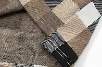 250305 High-end series of high quality checkered POLO shirt