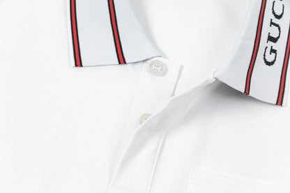 250305 New design patchwork POLO shirt