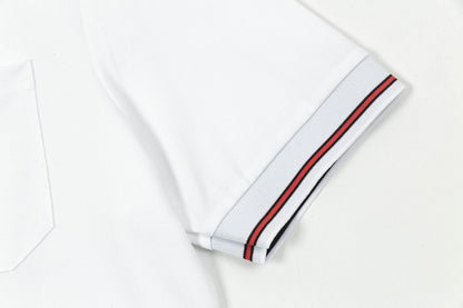 250305 New design patchwork POLO shirt