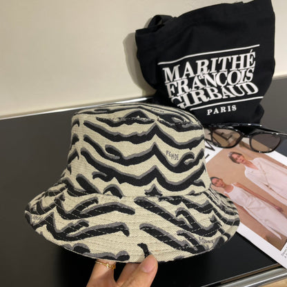 250305  New full print summer fisherman hat
