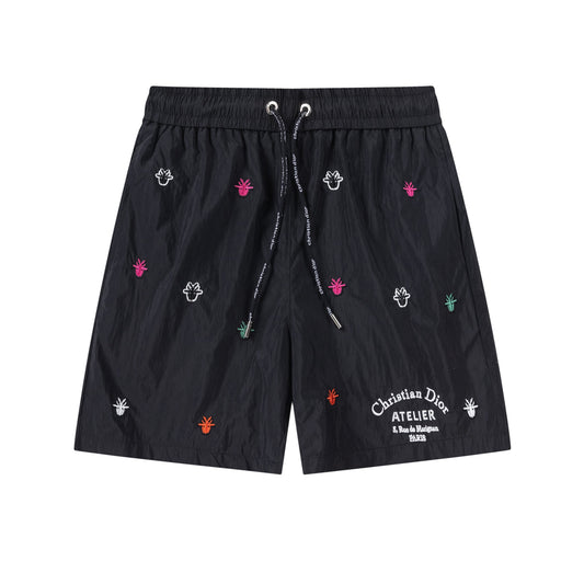 250313 New high quality dark print shorts