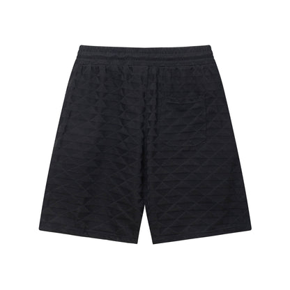 250313 New high quality jacquard metal label shorts