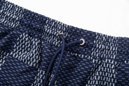 250313 New high quality knitted jacquard full print shorts