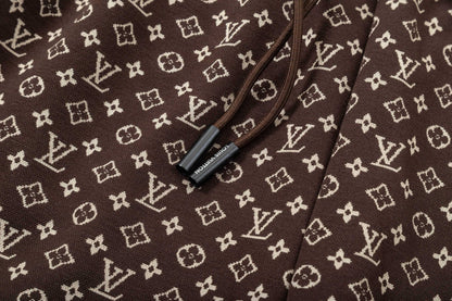 250313 New high quality knitted jacquard full print shorts