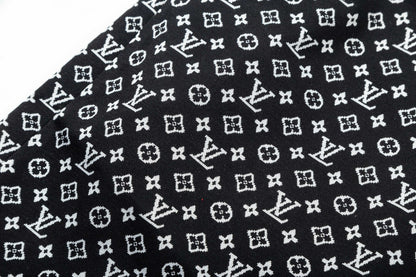 250313 New high quality knitted jacquard full print shorts