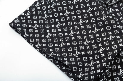 250313 New high quality knitted jacquard full print shorts
