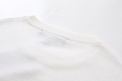 250313 New high quality jacquard knit T-shirt