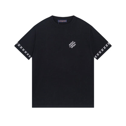 250313 New high quality jacquard knit T-shirt