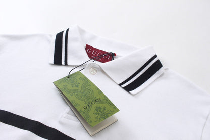250313 New simple print knit POLO