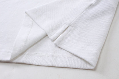 250313 New simple color matching lapel POLO