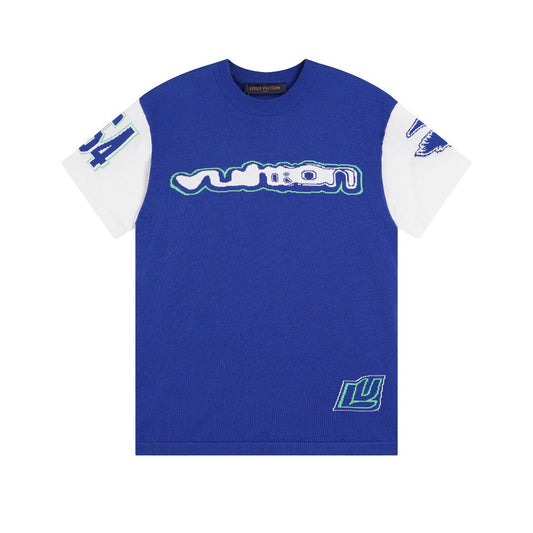 250313 New high quality jacquard knit T-shirt