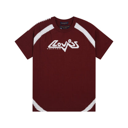 250313 New high quality jacquard knit T-shirt