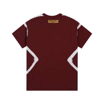 250313 New high quality jacquard knit T-shirt