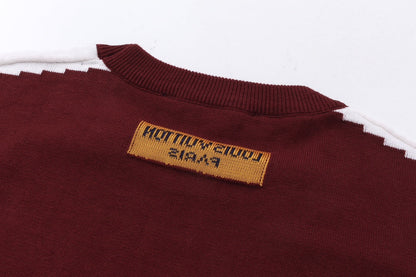 250313 New high quality jacquard knit T-shirt