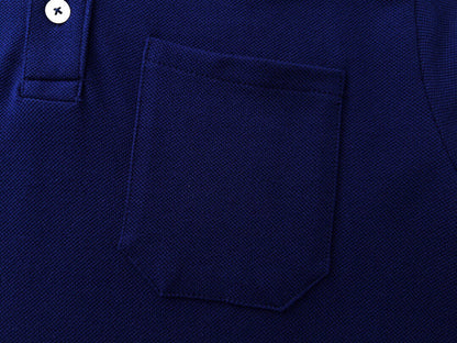 250313 New high quality preppy color polo lapel