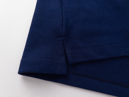 250313 New high quality preppy color polo lapel