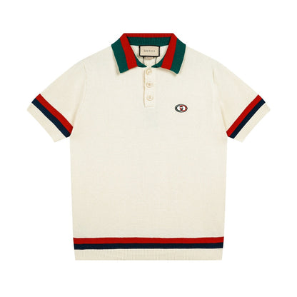 250313 New high quality College lapel polo