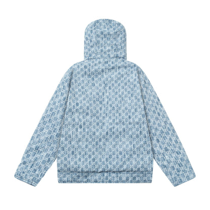 250318 New high quality denim print jacket