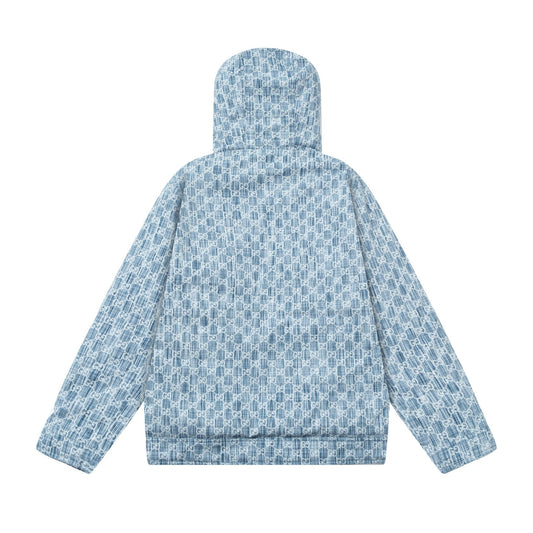 250318 New high quality denim print jacket