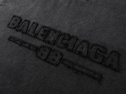 250325 New direct spray wash water wear damage to make old T-shirts