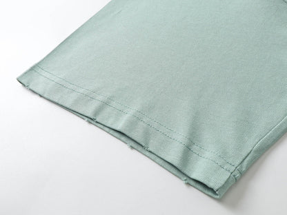 250325 New direct spray wash water wear damage to make old T-shirts