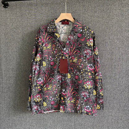 250325 New casual long-sleeved lapel shirt
