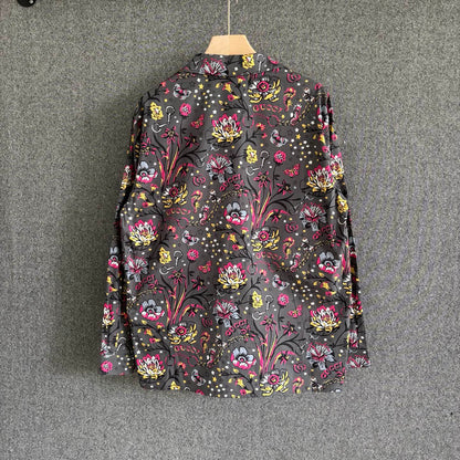250325 New casual long-sleeved lapel shirt