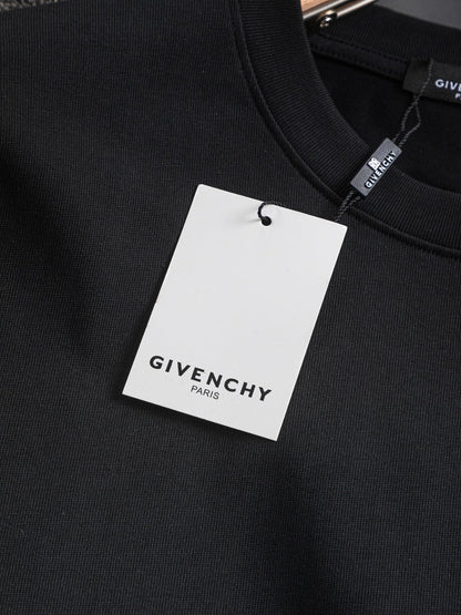 250325 New high quality three color embroidered T-shirt