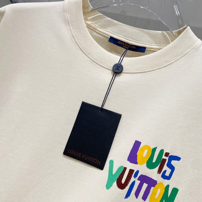250325 New cross-body design printed T-shirt