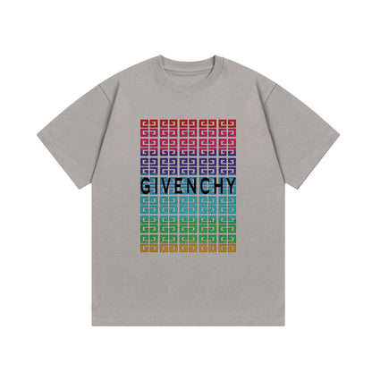 250325 New gradient direct spray monogram print T-shirt