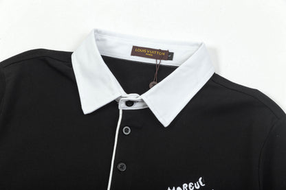 250325 New high quality neckline color POLO shirt