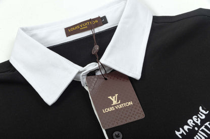 250325 New high quality neckline color POLO shirt