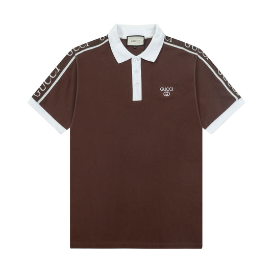 250325 New high quality neckline color POLO shirt