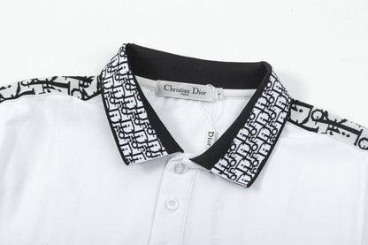 250325 New high quality neckline color POLO shirt