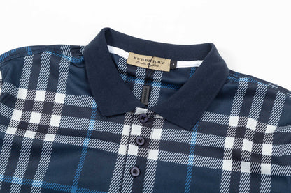 250325 New high quality classic checked POLO shirt