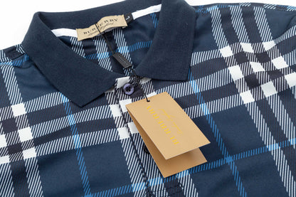 250325 New high quality classic checked POLO shirt