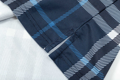 250325 New high quality classic checked POLO shirt