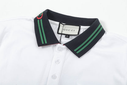 250325  New high quality neckline color POLO shirt