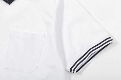 250325  New high quality neckline color POLO shirt