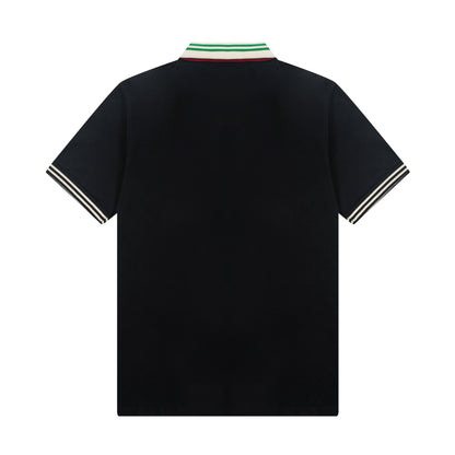 250325  New high quality neckline color POLO shirt