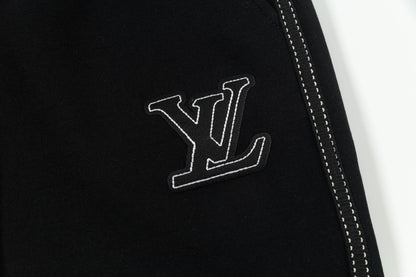 250404 New high-quality simply embroidered knitted shorts