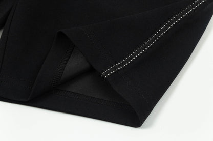 250404 New high-quality simply embroidered knitted shorts
