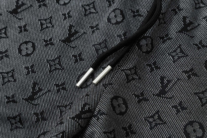 250404 New high-quality full-print jacquard knitted shorts