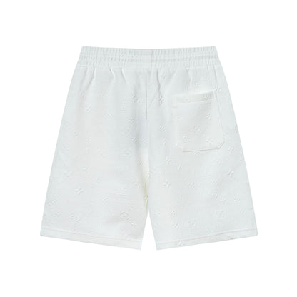 250404 New high-quality high-density jacquard knitted shorts